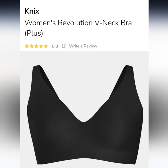 KNIX Revolution V-Neck BRA Sz XXXXL+ - Picture 3 of 9